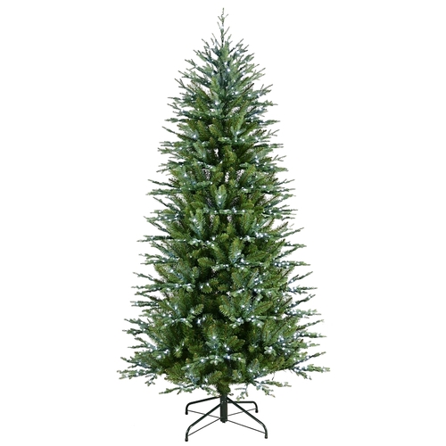 Santas Forest 29871 Tree Victorian, Pre-Lit, Micro Dot, 7 ft