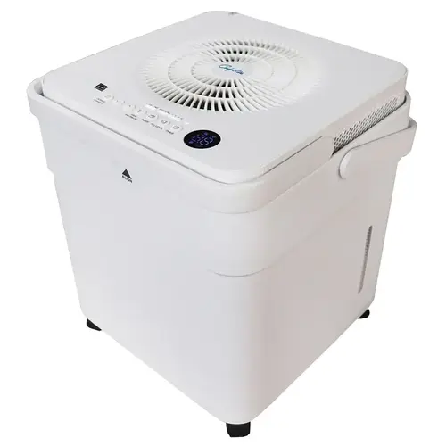 Comfort-Aire BCD-50A/B BCD-50A Cube Dehumidifier without Pump, 4.4 A, 115 VAC, 480 W, 2-Speed, 50 ppd Humidity Removal