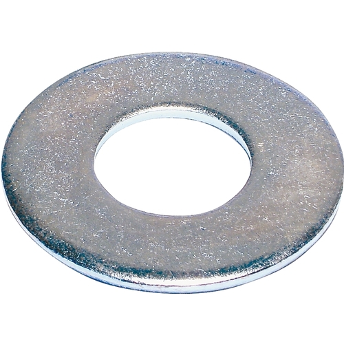 Washer, 1/2 in ID, Zinc, Zinc, USS Grade