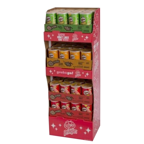 Pringles 609844 DISPLAY PRINGLES GRAB-N-GO