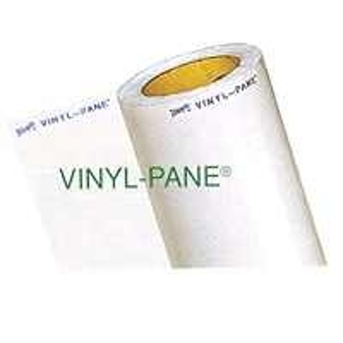Vinyl-Pane Series Window Film, 25 yd L, 36 in W, 8 Thick Material, Vinyl