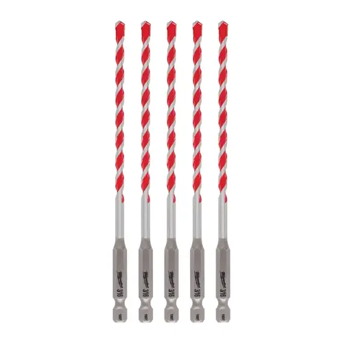 BIT DRILL HAMMER 3/16X4X6IN - pack of 15