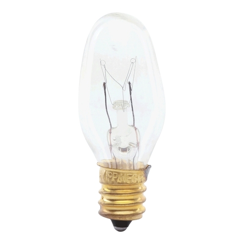 BULB INCAN NIGHT CARDED CLR 4W - pack of 4