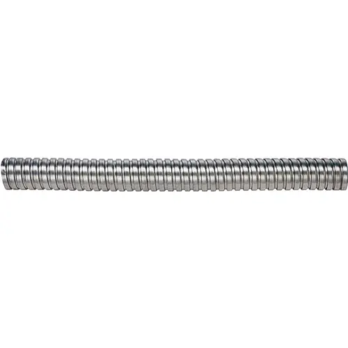 Floppy-Flex PFFF-1212 Protective Conduit, 3/4 in, 12 in L, Aluminum, Galvanized