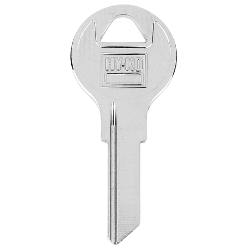 Key Blank, Brass, Nickel-Plated, For: Fort FH2 Locks - pack of 10