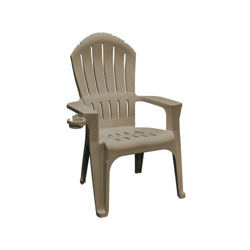 Adams 8390-96-3700 Chair Big Easy Portobello Polypropylene Frame Adirondack