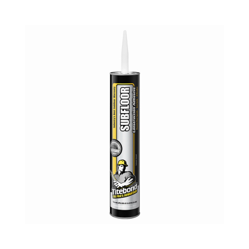 Titebond 5492-XCP12 Subfloor Adhesive, Light Tan, 28 oz Cartridge - pack of 12