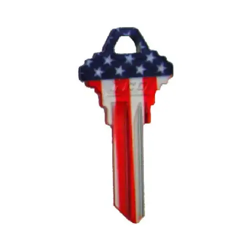 Schlage Lockset Flag Key Blank