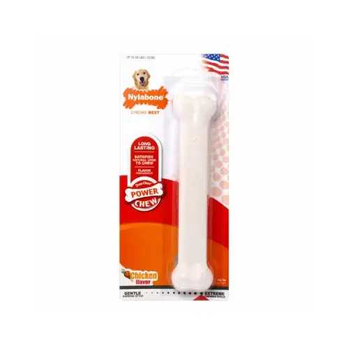 Nylabone NCF104P Dog Chew, Chicken Flavored, Giant-Size