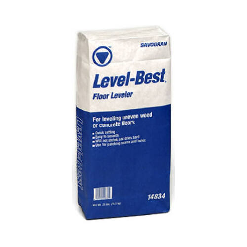 Savogran 14834 Level-Best Floor Leveler, Off-White, 25 lb Box