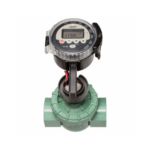 Orbit 57860 Sprinkler Timer with Valve Programmable 1 Zone Multi-color