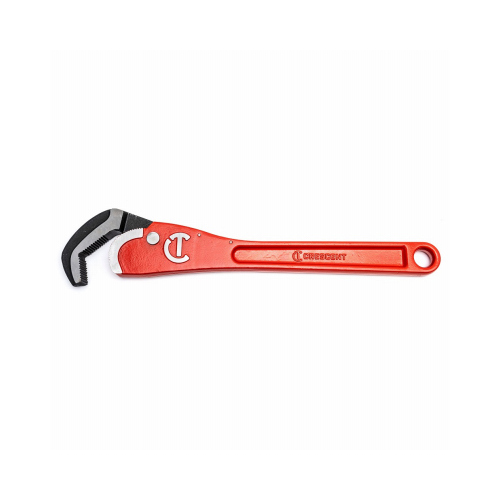 Crescent CPW16S Self-Adjusting Pipe Wrench, 0 to 2-1/2 in Jaw, 16.17 in L, Spring-Loaded Jaw, Steel, Powder-Coated Orange