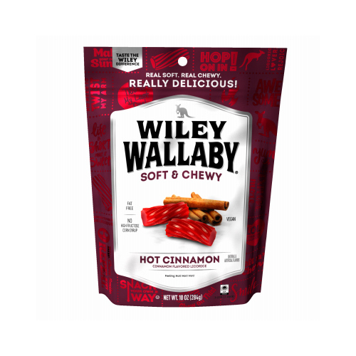 Wiley Wallaby 121192-XCP10 Licorice Hot Cinnamon 10 oz - pack of 10