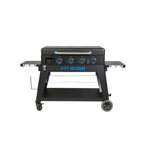 Pit Boss 10782 Outdoor Griddle 4 burner Liquid Propane Black Black