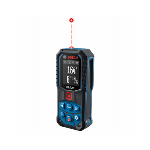 Bosch GLM165-27C BLAZE Laser Measure, Functions: Real-Time Length, Distance, Area, Volume, Indirect Measurements