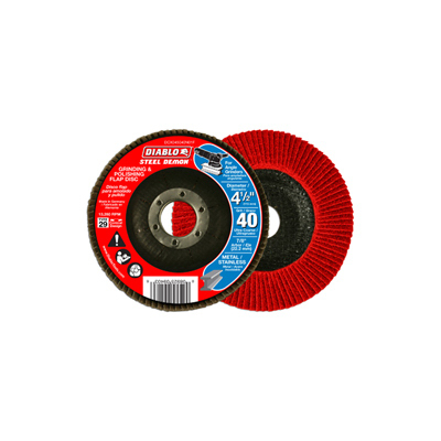げんげん様　DC dig ブラック Diablo DCX045040N01F-XCP5 Steel Demon Flap Disc, 4-1/2 in