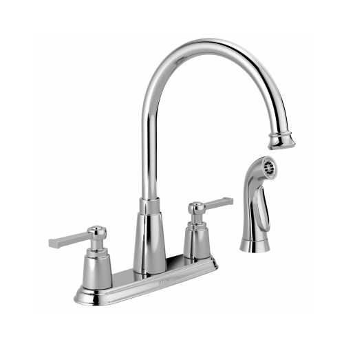 Delta Faucet 21742LF CHR 2Hand Kitch Faucet