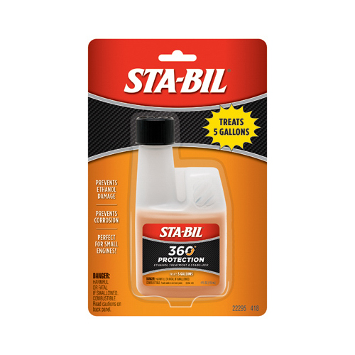 Sta-Bil 22295 Fuel Stabilizer Ethanol/Gasoline 4 oz