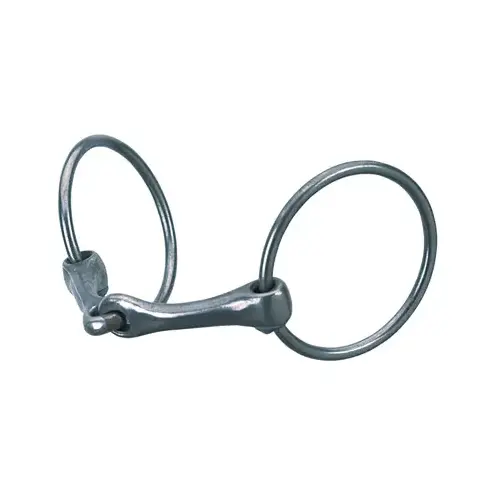 Iron Ring Snaffle Bit