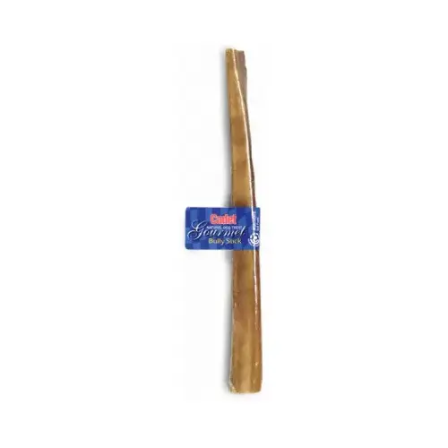 IMS TRADING CORP 10554-6X Gourmet Dog Treats, Rawhide Bully Stick, 12-In.