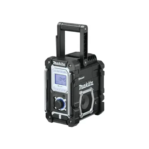 Jobsite Radio, Tool Only, 7.2 to 18 V, 5 Ah, Wireless, 35 hr Battery Life, Includes: A/C Adapter