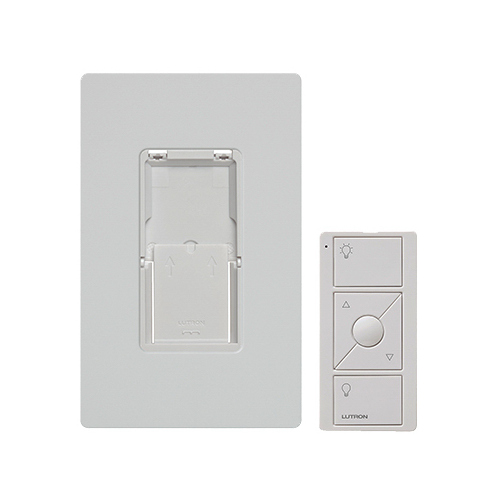 Switch & Receptacle Pico Push Button Smart-Enabled White White