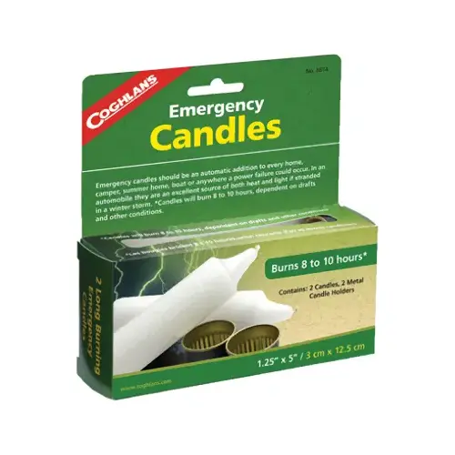 Emergency Candle, 8 to 10 hr Burning - pack of 4