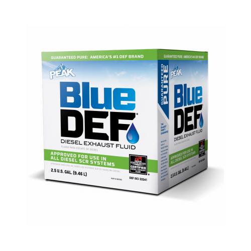 PEAK DEF002 Exhaust Fluid Blue DEF Diesel 2.5 gal