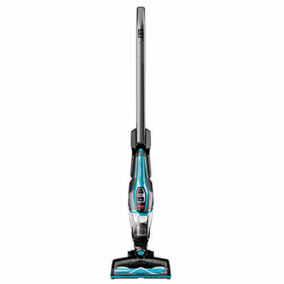 BISSELL 3190 Adapt 2286 2-in-1 Vacuum, 14.4 V Battery, Lithium-Ion Battery, Black/Titanium/Teal Housing Multicolored