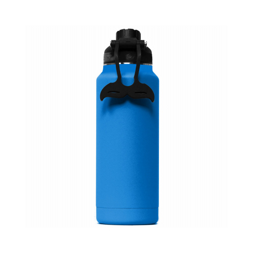 Hydra Series Bottle, 34 oz Capacity, 18/8 Stainless Steel/Copper, Azure, Powder-Coated