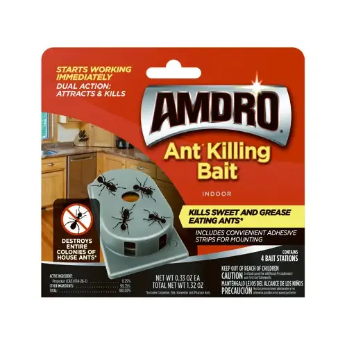 0.64 Oz. Solid Ant Bait Station - pack of 4