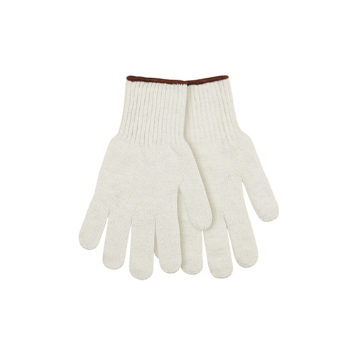 KINCO INTERNATIONAL 1775-L LG WHT Poly/Cott Glove