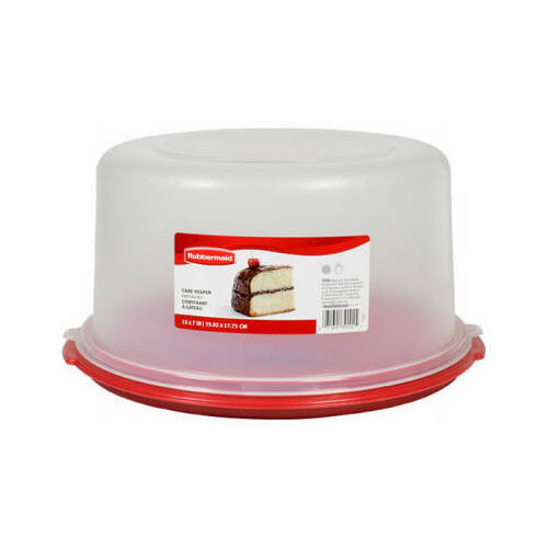 Rubbermaid 1777191 Cake Carrier White White