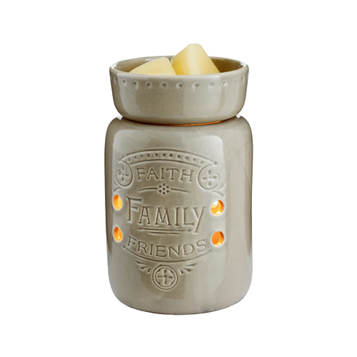 CANDLE WARMERS ETC MWFFF Faith/Fam/Friend Warmer