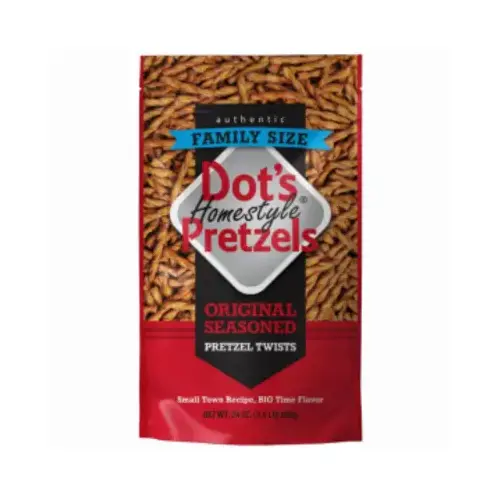 DOTS PRETZELS 0050 Pretzels Dot's Original Seasoned 24 oz Bagged