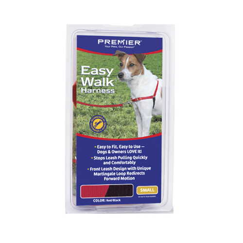 RADIO SYSTEMS EWH-HC-S-BLK Premier Easy Walk Pet Harness, Small