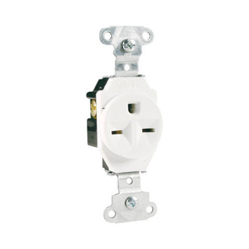 PASS & SEYMOUR 5651WCC8 15A WHT HD SGL Outlet