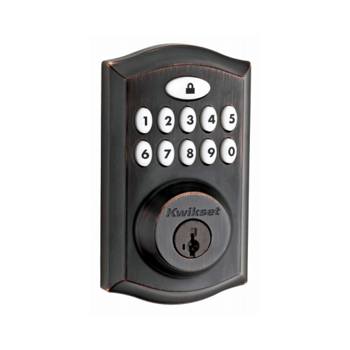 Kwikset 9270TRL11PSMTRCALFD SmartCode 9270 Touchpad Electronic Deadbolt