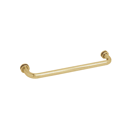 Satin Brass 18" BM Series Tubular Single-Sided Towel Bar