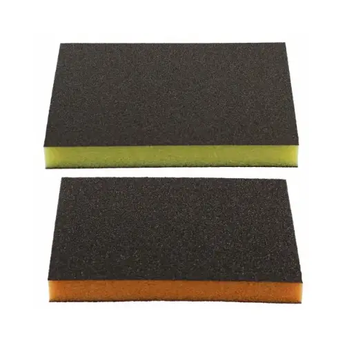 Diablo DFPFLEXMEF06G ULTRAflex Sanding Sponge Assorted Pack, 5 in L, 4 in W, 60, 100 Grit, Fine, Medium