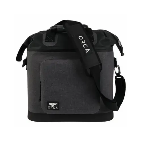 ORCA WTOGY Walker Series Tote Cooler, 15 in L, 9-1/2 in W, 50 lb Capacity, Gray, 24 hr Ice Retention