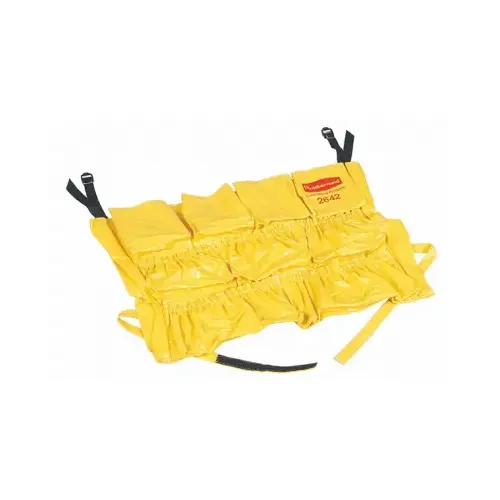 Brute Caddy Bag Container, Vinyl Blade Yellow