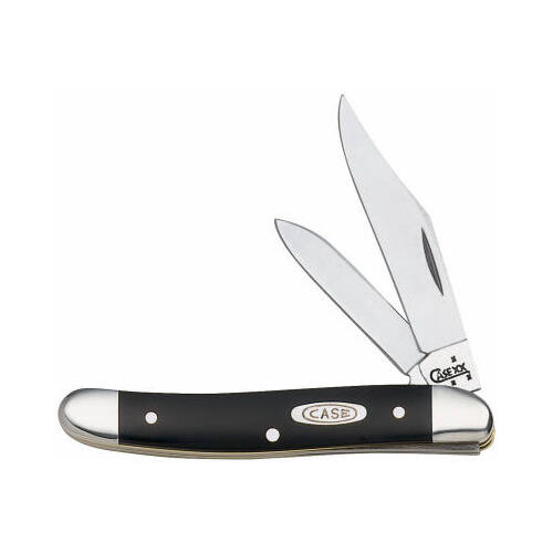 Case 00220 Pocket Knife Medium Jack Black Stainless Steel 3.63"