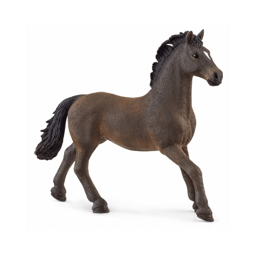 Oldenburg Brown Stallion Toy Animal Figure, Ages 3 & Up