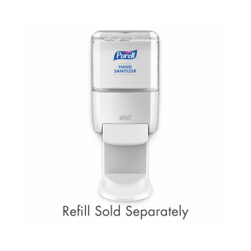 ES4 Push-Style Hand Sanitizer Dispenser, White