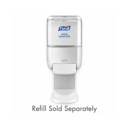 PURELL 5020-01 ES4 Push-Style White 1200mL Hand Sanitizer Dispenser