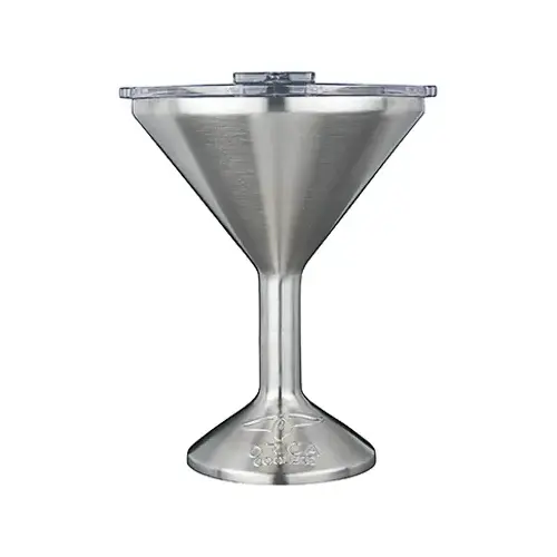 ORCA ORCCHATINI Insulated Cup Chasertini 8 oz Silver BPA Free Silver