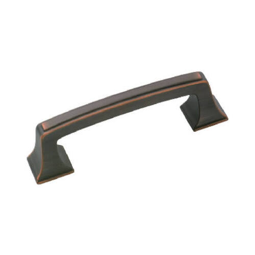 Mulholland Traditional Style Bar Cabinet Pull Handle 3" Center to Center Oil Rubbed Bronze