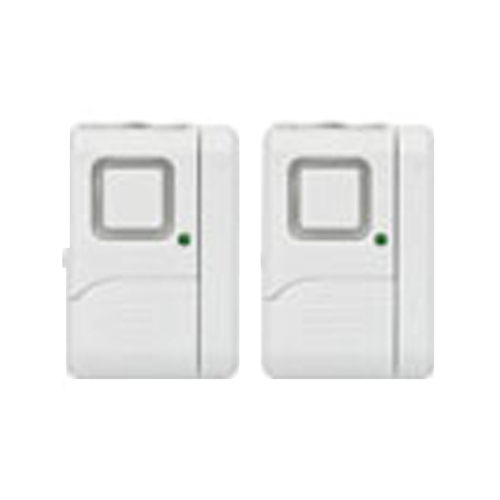 Personal Security Alarm Window/Door Alarm Battery 120 dB 4.84" x 4.35" x 1.04" White