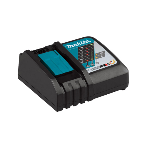Makita DC18RC Battery Charger, 7.2 to 18 V Input, 1.5 to 5 Ah, 45 min Charge, Battery Included: No
